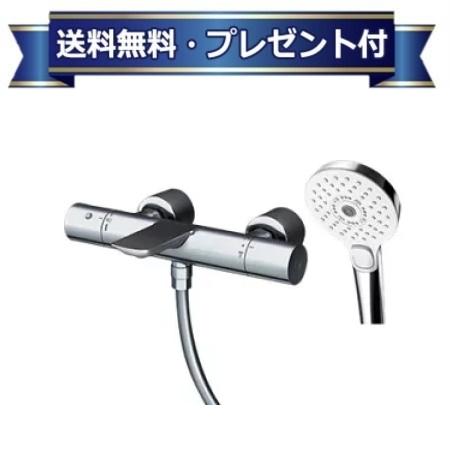 メーカー TOTO(トートー 東陶) 商品名/仕様 ・サーモスタット混合水栓 ・逆止弁 ・メタルハンドル ・心々150mm ・ストレート脚 ・洗い場専用 ・本体-ホース接続ねじG1/2 ・樹脂ホース(メタリック調) ・スパウト83mm(スパウトは動きません) ・シャワーヘッド：コンフォートウェーブ3モードめっき ・シャワーハンガー：角度調節[TBV01S06JA]
