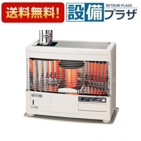 [UFH-7711URC C]長府製作所/サンポット 石油暖房機 カベック 床暖内蔵 煙突式 木造20畳まで コンクリート32畳まで〈UFH-7711URC Bの後継品〉