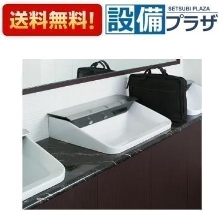 [L-C11W3+LF-21PA-W]INAX/LIXIL 多機能洗面器 ジェットボウル　カウンタータイプ　電気温水器付　W3タイプ　壁排水金具 Pトラップ