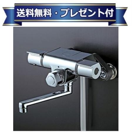 ＼6月限定！最大100%Pバック／プレゼント付き [FTB170KPTHS]KVK 定量止水付サーモスタット式シャワー　お湯ぴたシリーズ　撥水水栓　170mmパイプ付