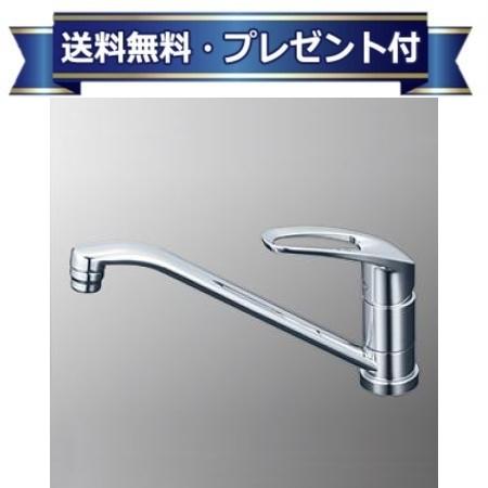 ＼8/31までエントリーで最大100%Pバック／プレゼント付き[KM5011ZTHS]KVK シングル混合栓　撥水 寒冷地用