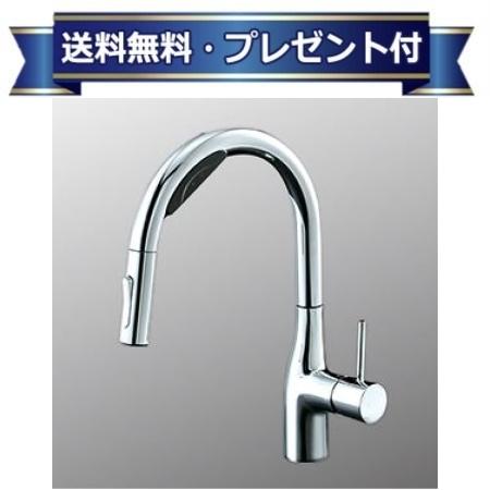メーカー KVK(ケーブイケー) 商品名/仕様 ・ビルトイン浄水器用シングルシャワー付混合栓 Wセンサー・電源：AC100V・吐水口回転規制110°・浄水カートリッジセット別売[KM6092EC]