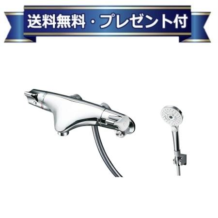 プレゼント付き[TMNW40AY7]TOTO 浴室水栓　壁付サーモスタット混合水栓