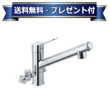 プレゼント付き [JF-AJ461SYXNBV(JW)]INAX/LIXIL 分岐水栓(ハンドシャワー付) AJタイプ シングルレバー混合水栓(分岐形) 分岐止水栓1ヶ カートリッジ付 寒冷地対応のサムネイル