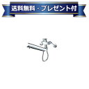 プレゼント付き TKS05318J TH658S TOTO (浄水器兼用水栓 カートリッジ2個付き) 壁付シングル混合水栓吐水切替浄水器兼用蛇口セット (TKGG37Eの後継品)