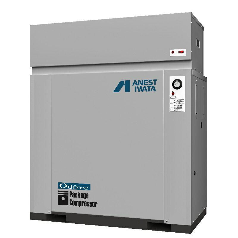 【在庫あり】 アネスト岩田 コンプレッサー CFP75CF-8.5M5 50Hz専用 パッケージ 無給油式 圧力開閉器式 ドライヤー無し 三相200V 7.5kW 50Hz