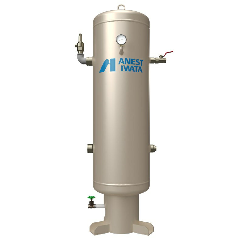 アネスト岩田 空気タンク SUST-100-100 コンプレッサー 周辺機器 ステンレス製 縦型 容積：100L