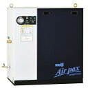 明治機械 コンプレッサー APK-08D-6P 60Hz専用 パッケージ レシプロ式 給油式 連続・断続運転切替式 三相200V 0.75kW 60Hz(4)