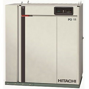 日立 コンプレッサー PBD-11MNB6 60Hz専用 パッケージ ベビコン 給油式 ECO/PUSC方式切替 三相200V 11kW ドライヤー付 60Hz