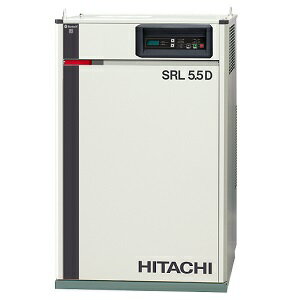 【在庫あり】 日立 コンプレッサー SRL-5.5MNA5 50Hz専用 オイルフリー スクロール 無給油式 圧力開閉器式 三相200V 5.5kW ドライヤー無し 50Hz