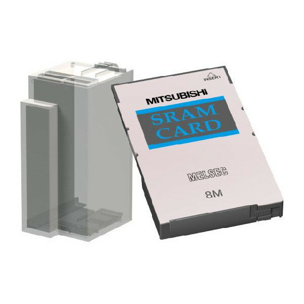 （納期問合せ） 三菱 シーケンサ Q3MEM-8MBS-SET MELSEC-Q CPUユニット 小形SRAMメモリカード 容量8MB ..