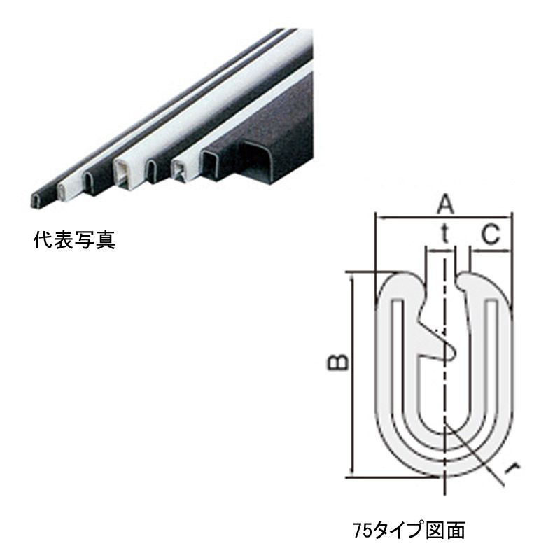 75-32-W-5-15M 岩田製作所 トリム 対応板厚2.6-3.2mm 15M巻