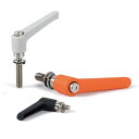 鍋屋バイテック クランプレバー NBK LEMS-6-20-W-SG ばね座金