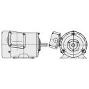 （在庫あり） 日立 三相モータ TFOA-LK-0.75kW-4P-AC200V 全閉外扇 屋外仕様 脚取付 ブレーキ無し ザ モートルNeo100 Premium