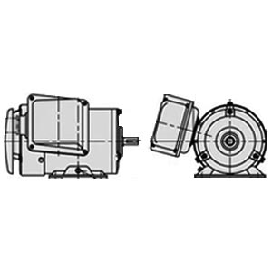 日立 三相モータ TFOX-K-0.75kW-4P-AC200V 全閉外扇 屋内仕様 安増防爆 脚取 ...