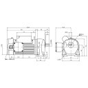 ニッセイ ギヤードモーター G3L18N5-MM02CWJAN 平行軸 脚取付 0.2kW 減速比1/5 単相 200V ブレーキ無 A型ターミナルボックス(4)