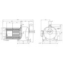 ニッセイ ギヤードモーター G3L40N25-MD22TNNTN 平行軸 脚取付 2.2kW 減速比1/25 ブレーキ無 軸炭素鋼