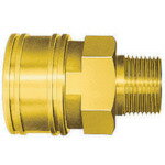 日東 TSPカプラ 10TSM BRASS NBR 真ちゅう製 ニトリルゴムSG(NBR)(めねじ取付用ソケット) 相手側Rc1 1/..