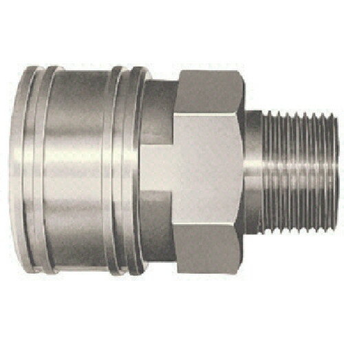 日東 TSPカプラ 16TSM STEEL NBR 鋼鉄製 ニトリルゴムSG(NBR)(めねじ取付用ソケット) 相手側Rc2(00856)