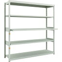 TRUSCO スチールラック M1.5-6643M2 M1.5型軽中量棚 1760X450XH1800 5段うちスライド2段 単体