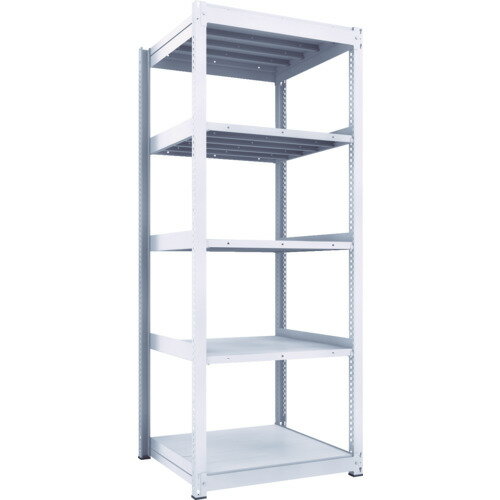 TRUSCO TUG型中量棚450kg TUG450-83Z-5 単体 955X926XH2400 5段 1台