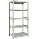 TRUSCO スチールラック M2-6363M2 M2型軽中量棚 860X600XH1800 5段うちスライド2段 単体