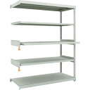 TRUSCO スチールラック M1.5-6563M2B M1.5型軽中量棚 1460X595XH1800 5段うちスライド2段 連結