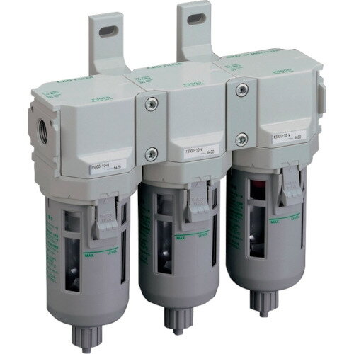 CKD FRLユニット C4000-8-W-F F.R.Lコンビネーション 白色シリーズ 接続口径Rc1/4