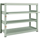TRUSCO スチールラック M3-4562M2 M3型中量棚 1500X571XH1200 4段うちスライド2段 単体
