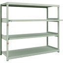 TRUSCO スチールラック M2-5662M2 M2型軽中量棚 1760×600×H1500 4段うちスライド2段 単体