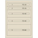 Vidmar ファインキャビネットFC−180F−IV(塗装色:アイボリー) FC-180F-IV