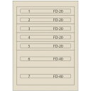 Vidmar ファインキャビネットFC−180Q−IV(塗装色:アイボリー) FC-180Q-IV
