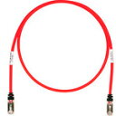 PANDUIT CAT6A/CAT6 STP6X30MRD シールドパッチコード 30m 赤 STP6X30MRD 10本