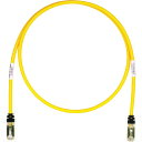 PANDUIT CAT6A/CAT6 STP6X35MYL シールドパッチコード 35m 黄 STP6X35MYL 10本
