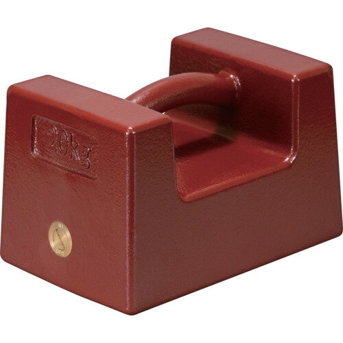 TRUSCO M1級 M1RW-20KG 鋳鉄製枕型分銅 20kg