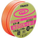 TRUSCO ソフトウレタンブレードホース SUB-6.5-100 6.5X10mm 100m ドラム巻