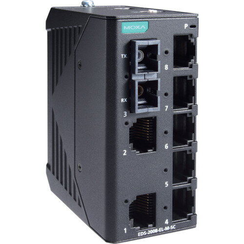 MOXA EDS−2008−EL−M−SC−T EDS-2008-EL-M-SC-T 1台