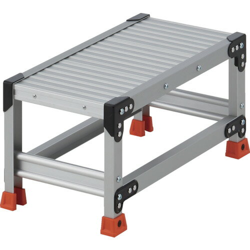 TRUSCO 作業用踏台 TSF-1363 1段 高さ0.3m 天板300×600