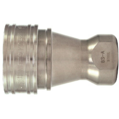 日東 SPカプラ 8S-A STEEL FKM タイプA 鋼鉄製 ふっ素ゴムFKM X-100(08295)