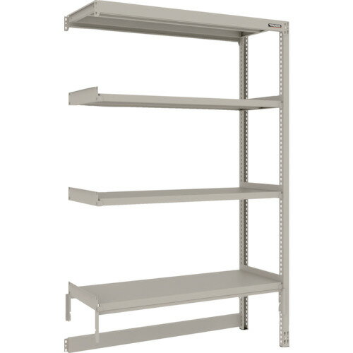 TRUSCO スチールラック M2-DB6444B M2型軽中量棚 台車天板収納型 1160X450XH1800 4段 連結