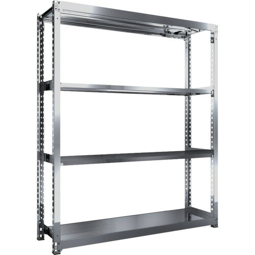 TRUSCO ステンレス棚 SM3-7654 SM3型 1800X471XH2100 4段 単体