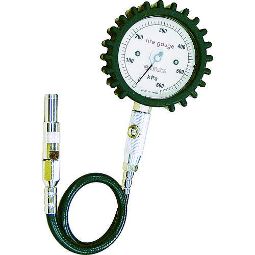 ハッコウ タイヤゲージ AD-206 ぬきボタルゲージ (測定・減圧用)乗用車・バン用