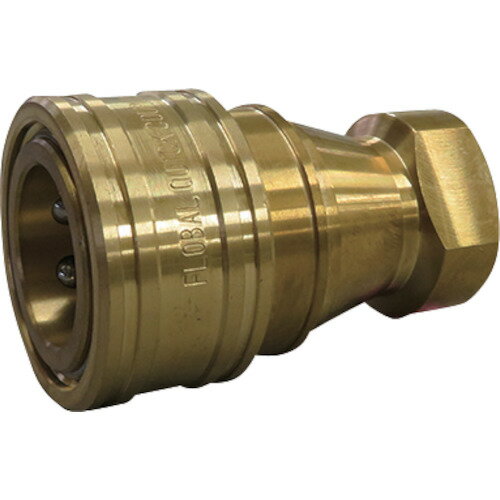 FLOBAL 両路開閉型クイックカップリング KS-6S(BSBM) KS−6S(BSBM)