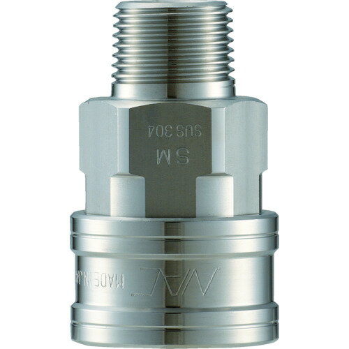 ナック クイックカップリング CTL08SM3 TL型 ステンレス製 メネジ取付用ソケット Rc1