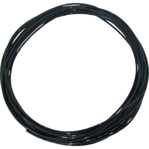 チヨダ ソフトポリウレタンチューブ SP-4BK 100 4mm/100m 黒 1巻