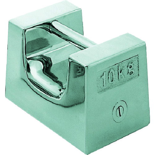 VIBRA F2RS−20K:枕型分銅 F2RS-20K 非磁性ステンレス 20kg F2級