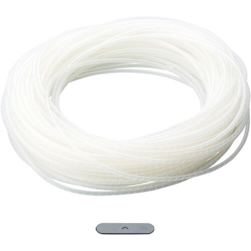 PANDUIT スパイラルラッピング T62N-C ナイロン66 ナチュラル