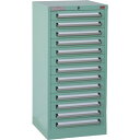 OS ミゼットキャビネット M12-6 間口418×奥行407×高さ882mm(若草色)最大積載量200kg
