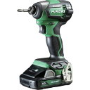 HiKOKI 18Vコードレスインパクトドライバ WH18DE-2LC ブラシレスタイプ 4.0Ah