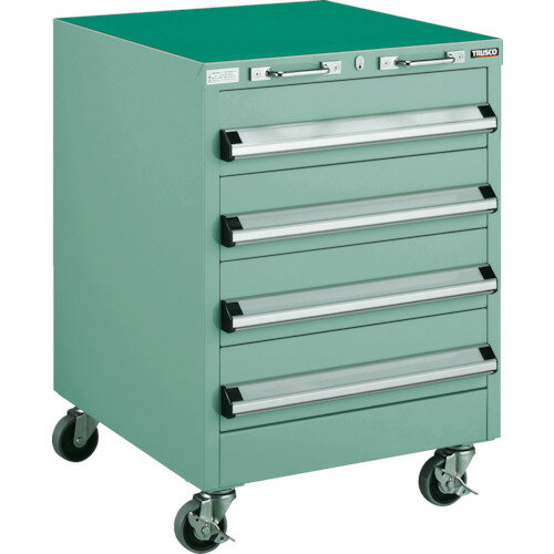 TRUSCO キャビネットワゴン VE5S-601C 500X550XH700